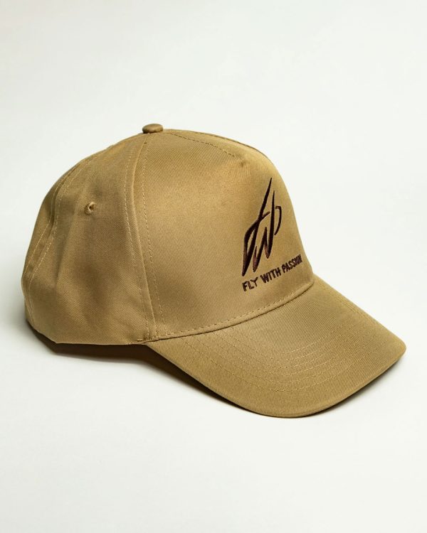 FLY WITH PASSION Khaki Aviator Cap