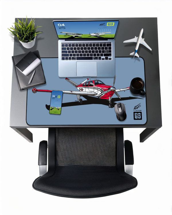 Beechcraft V35B Bonanza ZS-KAN Desk Mat