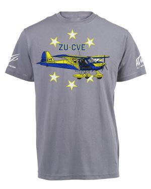 Cheetah ZU-CVE Exclusive GREY T-Shirt - Front & Sleeve Print - 1